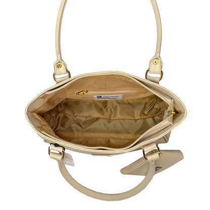 Bolso Dama Karla Chacon Crez Beige