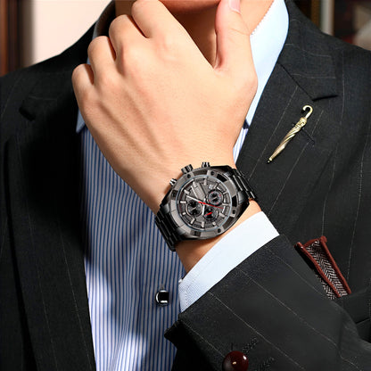 Reloj Gforce H4027g Cronografo Funciona